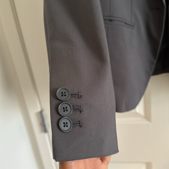 Gray Grey women’s suit jacket The Torie Jacket Size 6 for office official - Picture 4 of 5